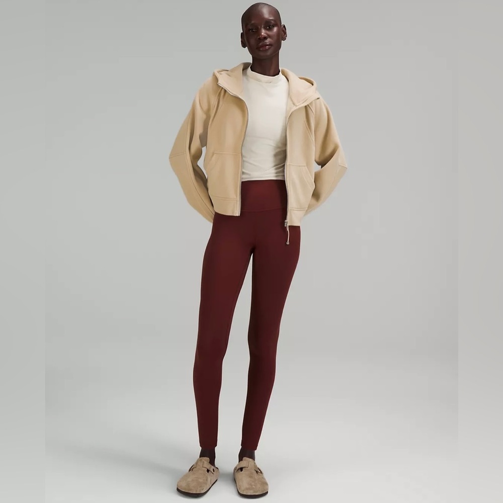 Lululemon Align HR leggings 28” Red Merlot - Picture 5 of 7